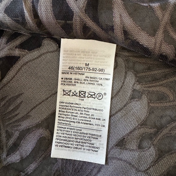 Banana Republic Fiori Ruffle Wrap Dress Size M - Picture 8 of 11